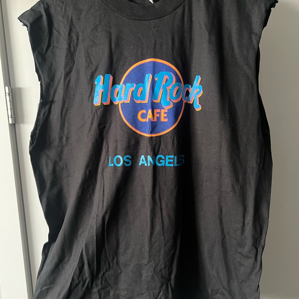 Hard Rock Cafe Black Cotton Tee